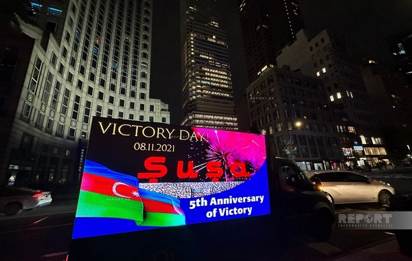 ABŞ-nin böyük şəhərlərində Zəfər Günü qeyd olunur