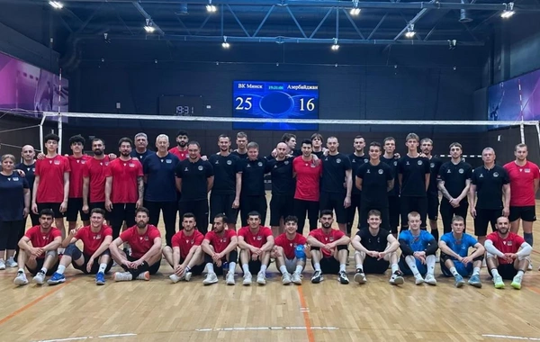 Azərbaycanın voleybol millisi Belarusdakı təlim-məşq toplanışını başa vurub