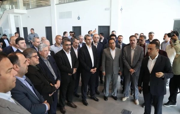 Azərbaycan və İranın dəmir yolu rəsmiləri Astara Terminalındakı tikinti işi ilə tanış olub
