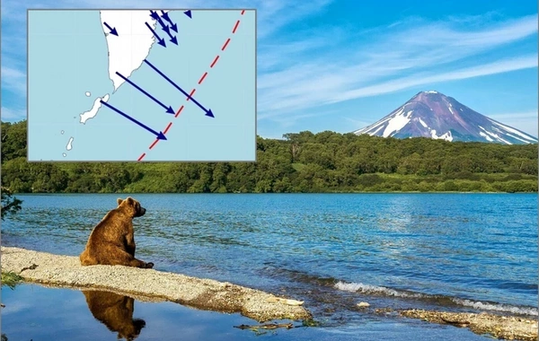 Southern Kamchatka shifted by 2 meters after a powerful earthquake
