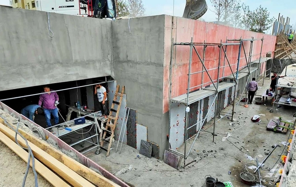Yeni yeraltı piyada keçidinin inşası yekunlaşmaq üzrədir