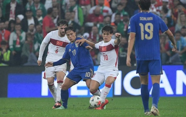 UEFA Millətlər Liqası: Türkiyə İtaliyaya böyük hesabla uduzub