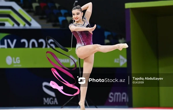 Gözəllik, sürət və əzm: Bakıda bədii gimnastika üzrə Dünya Kuboku