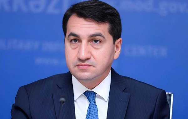 Хикмет Гаджиев поделился кадрами с ж/д станции Агдама