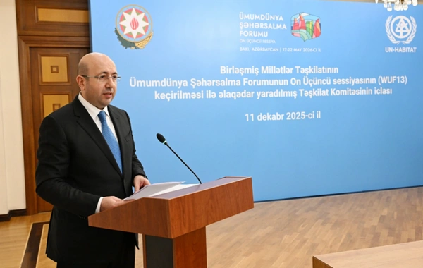 WUF13-ün təşkili ilə əlaqədar yaradılmış Təşkilat Komitəsinin növbəti iclası keçirilib