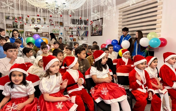 Leyla Əliyevanın təşəbbüsü ilə Gəncədə uşaq evində Yeni il tədbiri keçirilib