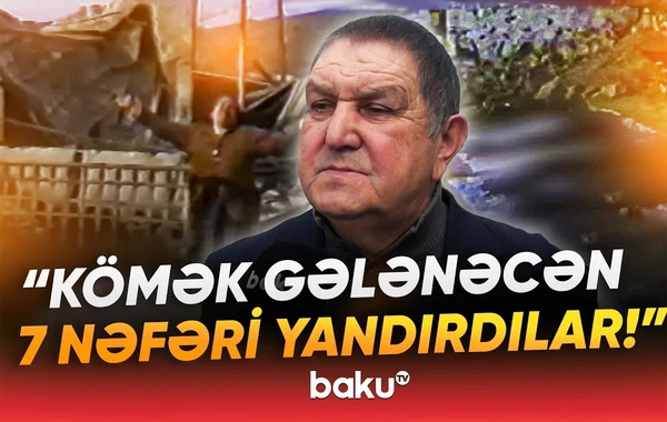 Kənddə qandonduran faciə: Gizli silahlar var idi, dedilər, qaçın