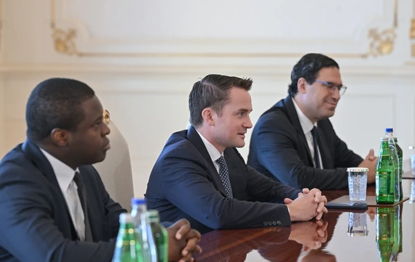 Ilham Aliyev received the Chief Executive Officer of Brookfield Asset Management