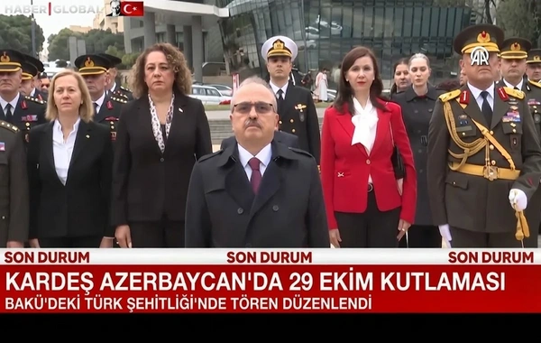 Türkiyənin Respublika Günü Bakıda qeyd olundu - Haber Globalın süjeti