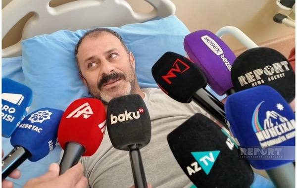 Ayı hücumuna məruz qalan şəxs: Can şirindir, başladıq boğuşmağa