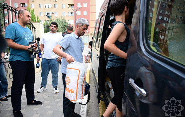 Xankəndi şəhərinə növbəti köç yola salınıb