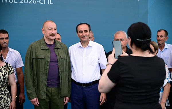 Prezident İlham Əliyev Xocavənd rayonunun Quzeyxırman kəndində olub