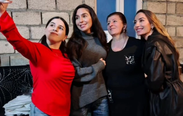 Arzu Aliyeva and Leyla Aliyeva met with residents of Gabala