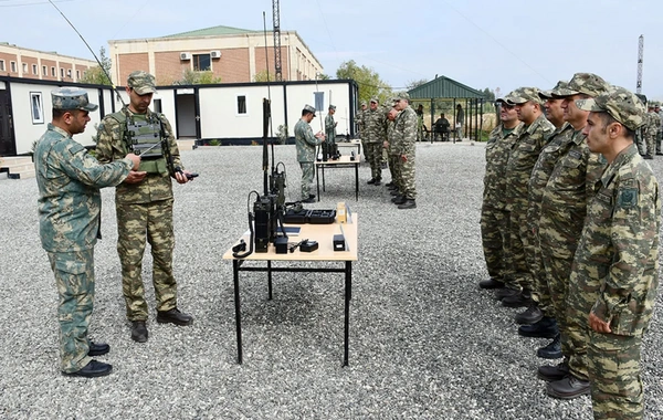 Hərbi vəzifəlilərin təlim toplanışları başa çatıb