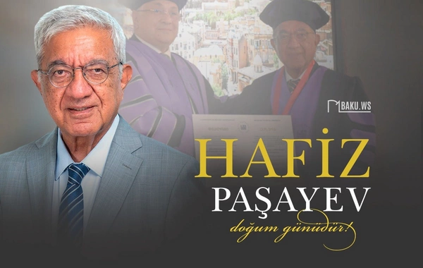Bu gün Hafiz Paşayevin doğum günüdür