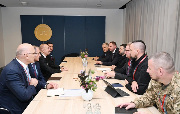 Ilham Aliyev met with the President of Ukraine in Copenhagen