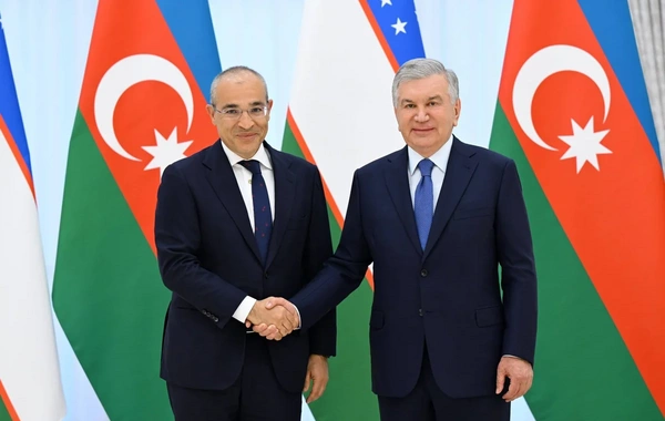 Mikayıl Cabbarov Özbəkistan Prezidenti ilə görüşüb, ticarət və investisiya təşəbbüsləri barədə danışıb