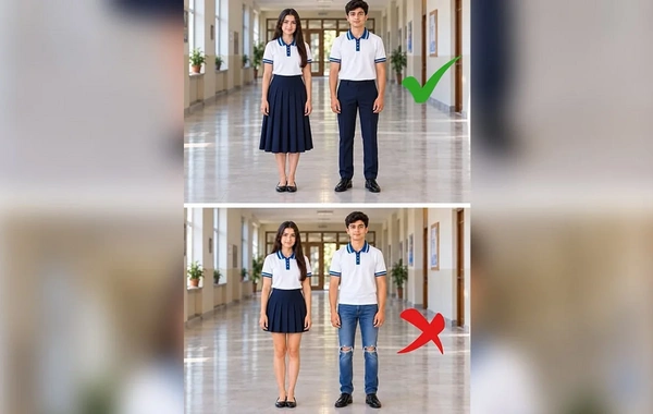 Məktəblilər belə geyinməlidirlər