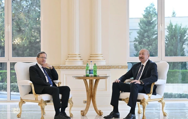 İlham Əliyev ilə İsrail Prezidenti arasında görüş olub