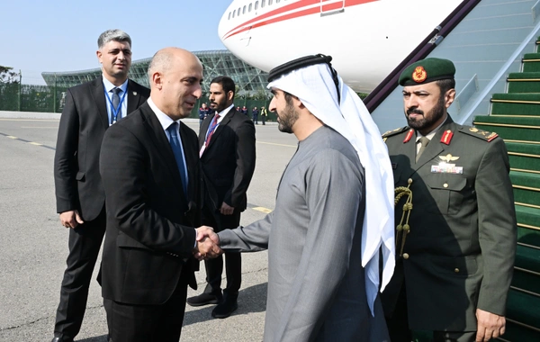Birləşmiş Ərəb Əmirliklərinin Baş nazirinin müavini Azərbaycana səfərə gəlib