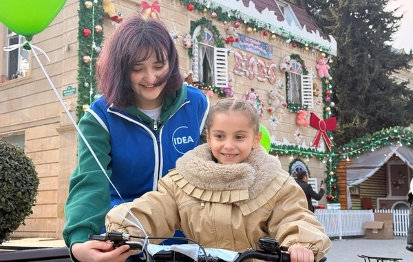 Leyla Əliyevanın təşəbbüsü ilə Yevlax şəhərində uşaqlar üçün Yeni il tədbiri keçirilib