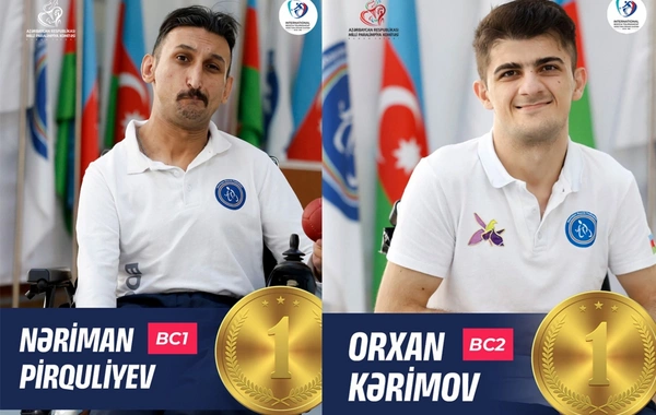 Azərbaycanın boccia idman növü üzrə paralimpiyaçıları Qazaxıstandakı turnirdə 5 qızıl medal qazanıblar Azərbaycanın boccia idman növü üzrə paralimpiyaçıları Qazaxıstandakı turnirdə 5 qızıl medal qazanıblar