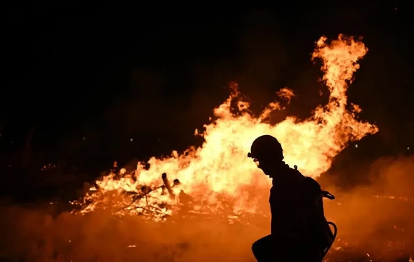 Braziliyada böyük yanğın - Meşənin yüzdə iyirmisi kül oldu