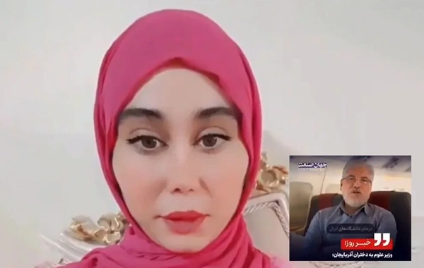 İranlı nazirə təbrizli qızdan sərt sual: Hansı dildə təhsil alacaqlar?