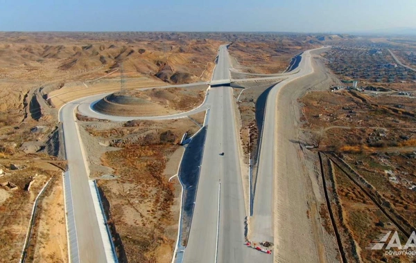 Horadiz–Cəbrayıl–Zəngilan–Ağbənd yolunun tikintisi 95 % icra olunub