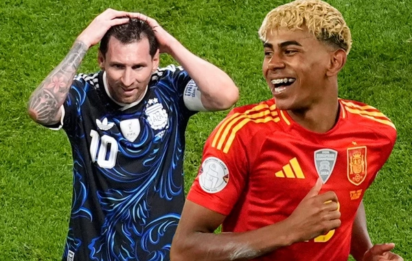 Barcelona shared an archival photo of Messi with Yamal on the eve of the Spain-Argentina final at the 2026 World Cup