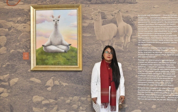 Heydər Əliyev Mərkəzində "And və Qafqaz dağları arasında təxəyyül dünyası" sərgisinin açılışı olub