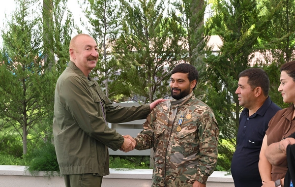 Prezident İlham Əliyev Xocavənd rayonunun Quzeyxırman kəndində olub
