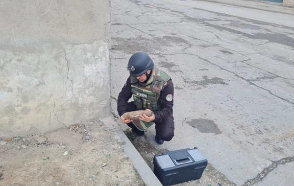 В Сумгайыте обнаружены артиллерийские снаряды