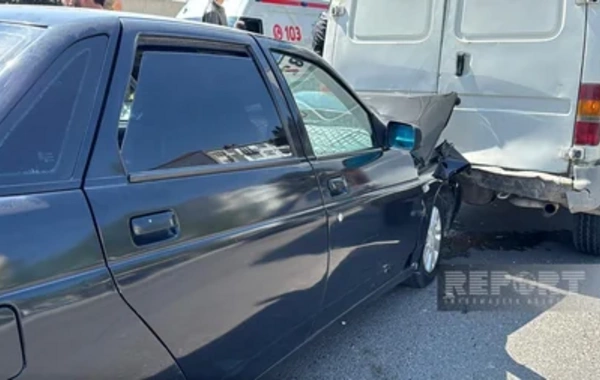 Sumqayıtda zəncirvari qəza olub, xəsarət alanlar var