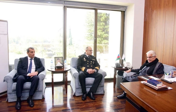 Azərbaycan HDQ komandanı Pakistanda səfərdə olub