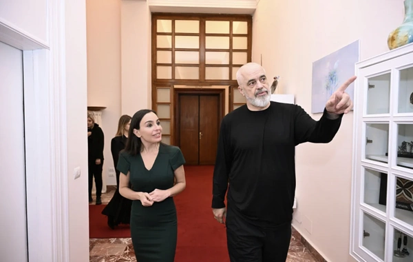 Leyla Əliyeva Tiranada Albaniyanın Baş naziri ilə görüşüb