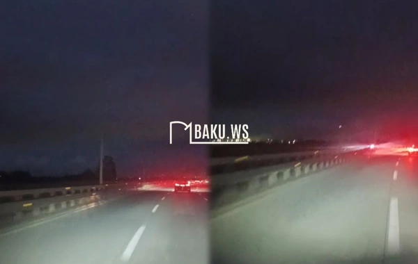 Aeroport yolunda ölüm təhlükəsi - Hər an...