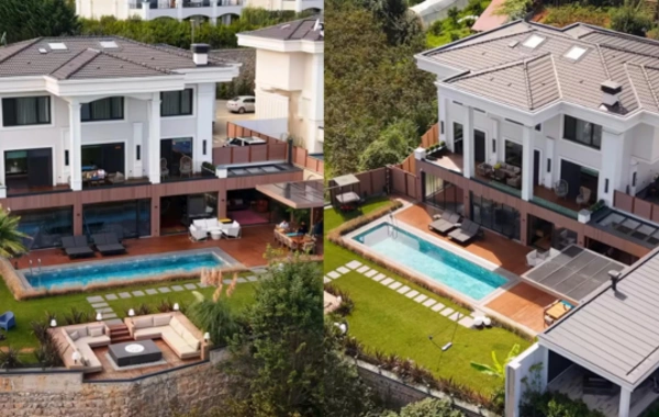Salahın Trabzonda yaşayacağı dəbdəbəli villa üzə çıxıb - 8 yataq otağı və 6 hamamı var