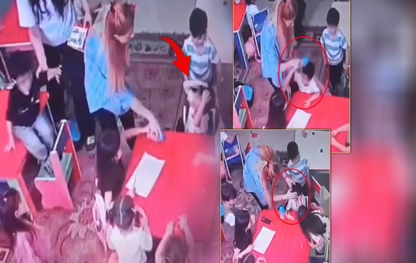 "Kaspi Kids"də müəllimin şiddət göstərdiyi azyaşlı 2 saat köməksiz vəziyyətdə qalıbmış - TƏFƏRRÜAT