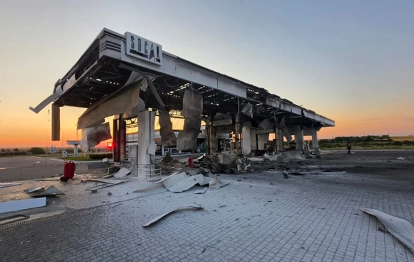 SOCAR-ın Nikolayev vilayətindəki yanacaqdoldurma məntəqəsinə dron zərbəsi endirilib
