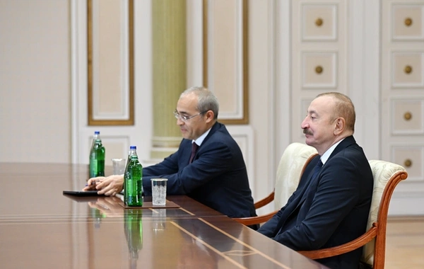 Ильхам Алиев принял делегацию руководителей организаций-членов Арабской координационной группы