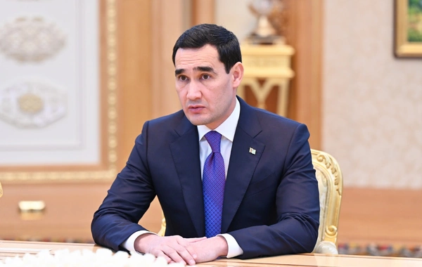 Türkmənistan Prezidenti Sərdar Berdiməhəmmədov Azərbaycana səfərə gəlib