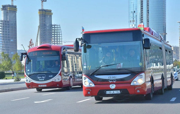 В Баку изменяется схема движения ряда автобусных маршрутов