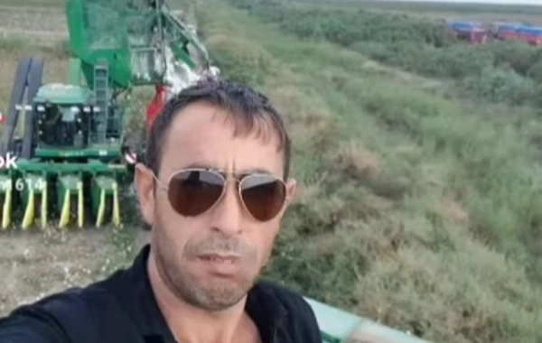 Faciəli şəkildə ölən kombaynçının FOTOSU