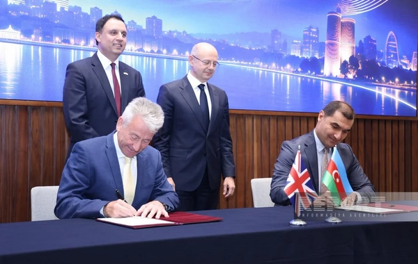 Azərbaycan və Böyük Britaniya arasında 4 sənəd imzalanıb