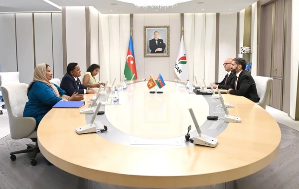 SOCAR və Şri-Lanka şirkətləri arasında əməkdaşlıq imkanları müzakirə olunub