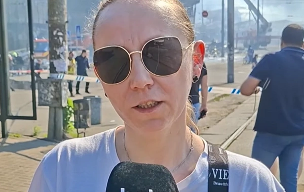 Kiyevə raket zərbələri: Sakinlər Baku TV-yə danışdılar