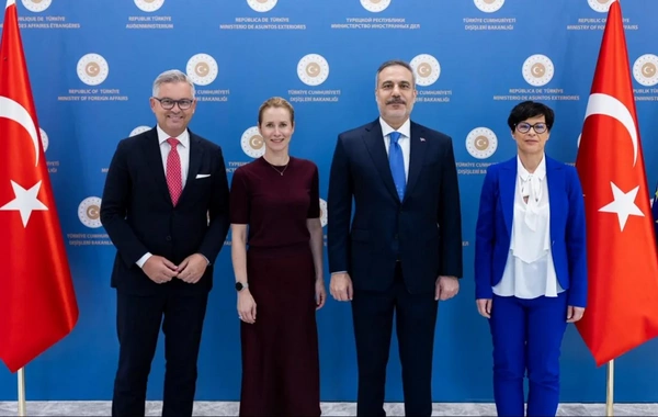 Hakan Fidan Ankarda Aİ rəsmiləri ilə görüşüb