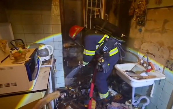 Bakıda evdə YANĞIN: Mənzilin sahibi həyatını itirdi