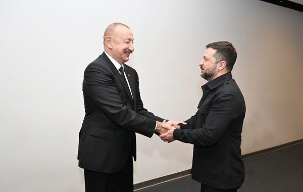 Ilham Aliyev met with the President of Ukraine in Copenhagen